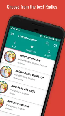 Catholic Radio android App screenshot 14